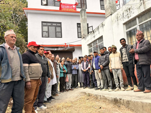 चौरीदेउराली–५ पोखरीचौरीमा नेकपा वडा कार्यालय स्थापना, निर्वाचन तयारी तीव्र